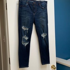 American eagle next level stretch dark denim